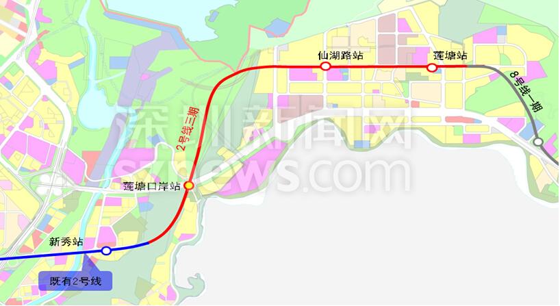 深圳地铁2号线东延段（站点、线路图、开通时间、最新消息）