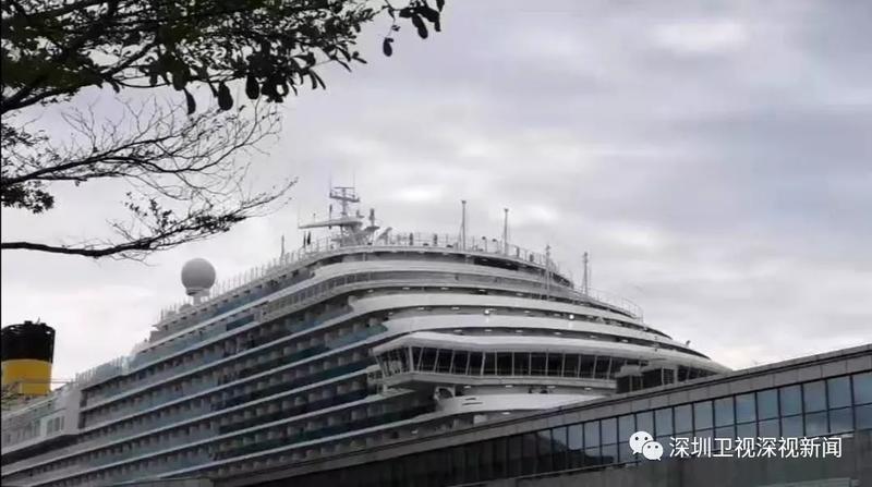 载有湖北籍旅客邮轮停靠蛇口 深圳多部门联动严阵以待！