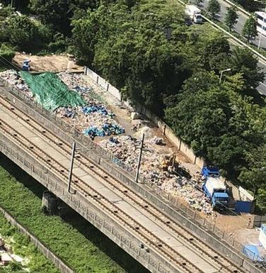 百吨垃圾围高铁，龙华这一片区居民不敢开窗！